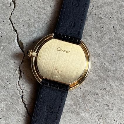 Cartier Ellipse（カルティエ エリプス）LM 18K無垢 Paris表記