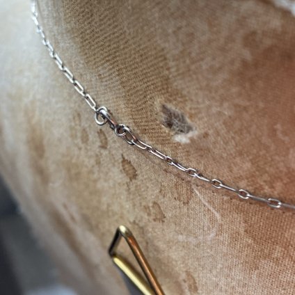 Art Nouveau YG/Silver Diamond Necklace（アールヌーヴォー イエローゴールド/シルバー ダイヤモンド ネックレス）