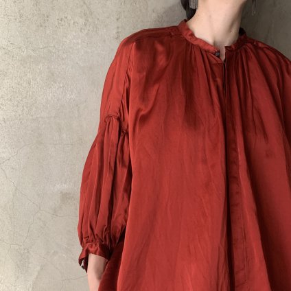 限定カラー】 suzuki takayuki puff-sleeve blouse（スズキタカユキ 