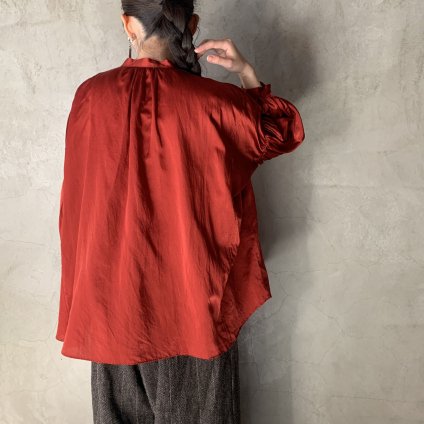 限定カラー】 suzuki takayuki puff-sleeve blouse（スズキタカユキ