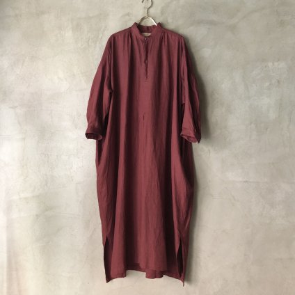【限定カラー】 suzuki takayuki peasant dress（スズキタカユキ ペザントドレス）Peony Red