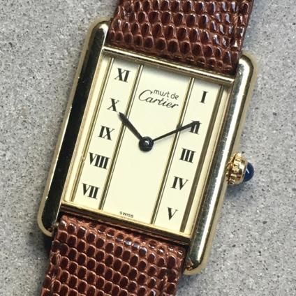 Cartier Must de Cartier ʥƥ ޥ ɥ ƥGOLD LINE LM 