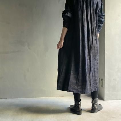 HALLELUJAH 4, Robe brodee de Berger no, Aʥϥ ӻɽĥԡCharcoal Indigo