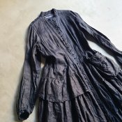 HALLELUJAH 3, Robe Etagee a volantsʥϥ եƥ ֡Charcoal Indigo