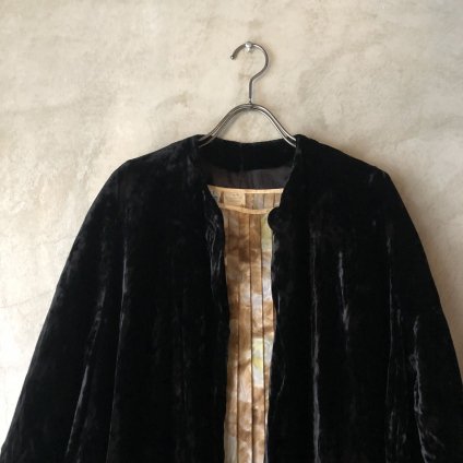 50's France Vintage Chambre Velvet Gown 50's ե󥹥ơ ֥졼٥٥å 8ʬµ