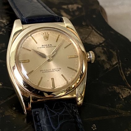 ROLEX OYSTER PERPETUAL BUBBLE BACKʥå ѡڥ奢 Х֥Хå14KYG 