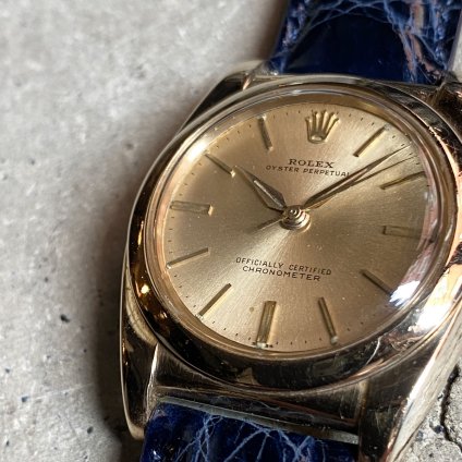 ROLEX OYSTER PERPETUAL BUBBLE BACKʥå ѡڥ奢 Х֥Хå14KYG 