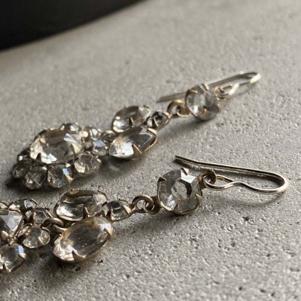 1930's Glass Earrings 1930ǯ 饹 󥰡