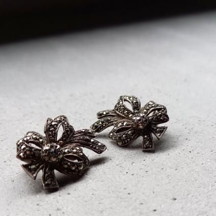 1930's Silver Marcasite Earrings1930ǯ С ޡ 󥰡