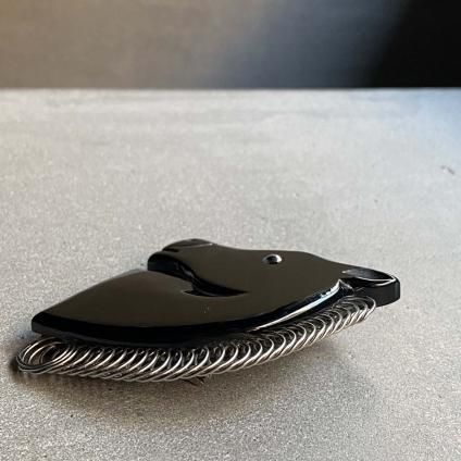 1960's Galalith Black Horse Brooch（1960年代 ガラリス 黒 馬 ブローチ）Dead Stock - JeJe  PIANO ONLINE BOUTIQUE 神戸のアンティーク時計,ジュエリー,ファッション専門店