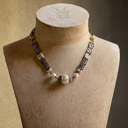 1930's Louis Rousselet Glass Pearl Necklace1930ǯ 륤 졼 饹 ѡ ͥå쥹