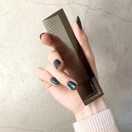 Art Deco French Auguste Bonaz Celluloid Comb （アール・デコ