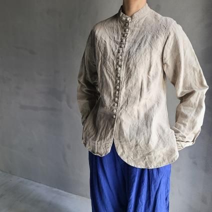 <img class='new_mark_img1' src='https://img.shop-pro.jp/img/new/icons56.gif' style='border:none;display:inline;margin:0px;padding:0px;width:auto;' />HALLELUJAH 11, Victorian Chemiseʥϥ ȥꥢġFlax