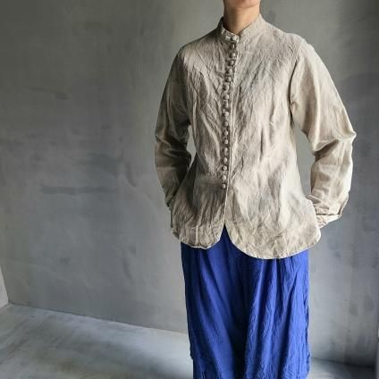 HALLELUJAH 11, Victorian Chemise(ハレルヤ ヴィクトリアシャツ)Flax - JeJe PIANO ONLINE BOUTIQUE 神戸のアンティーク時計,ジュエリー,ファッション専門店 HALLELUJAH 11, Victorian Chemise(ハレルヤ ヴィクトリアシャツ)Flax - JeJe PIANO ONLINE BOUTIQUE 神戸のアンティーク時計,ジュエリー,ファッション専門店