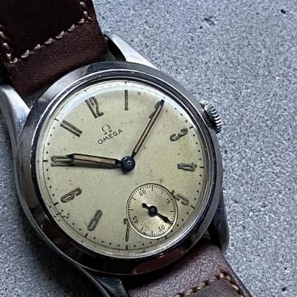 OMEGA(オメガ)スモールセコンド 全アラビア数字 - JeJe PIANO ONLINE BOUTIQUE 神戸のアンティーク時計 ,ジュエリー,ファッション専門店 OMEGA(オメガ)スモールセコンド 全アラビア数字 - JeJe PIANO ONLINE BOUTIQUE 神戸のアンティーク時計 ,ジュエリー,ファッション専門店