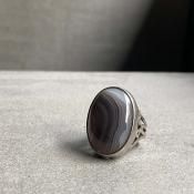 c.1974 Silver Agate Ring1974ǯ С ȥ󥰡