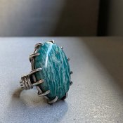 1960's Silver Amazonite Ring（1960年代 シルバー アマゾナイトリング）