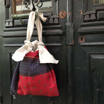 Vintage Scarf & Linen Marche Bagʥơաͥ ޥ륷ХåN3