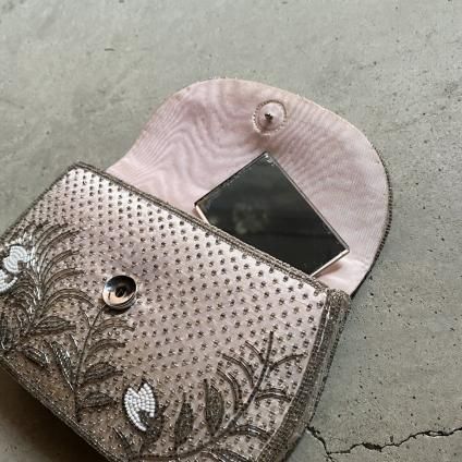 1960's Beads Embroidery Clutch Bag（1960年代 ビーズ 刺繍