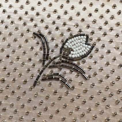 1960's Beads Embroidery Clutch Bag1960ǯ ӡ ɽ åХåˡ