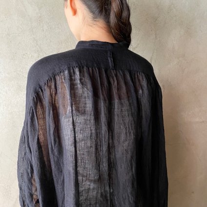  suzuki takayuki over blouse �（スズキタカユキ オーバーブラウス�）Black