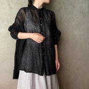 suzuki takayuki over blouse �（スズキタカユキ オーバーブラウス�）Black