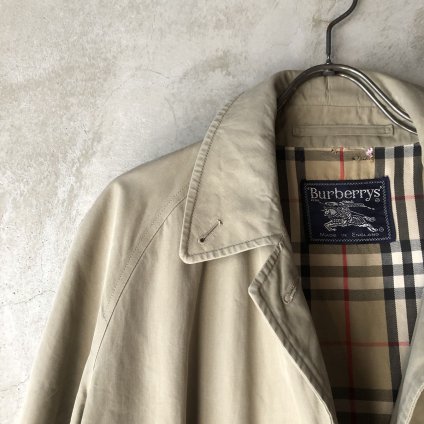 70~90's Vintage Burberry Cotton Trench Coat70~90ǯ ơ СХ꡼ 󥰥 åȥȥȡ