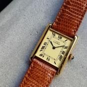 Cartier MUST TANK ʥƥ ޥ 󥯡Ivory Roman LM  ٥