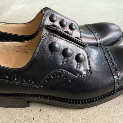 SONOMITSU Buttoned Shoes（ソノミツ ボタンシューズ）Black