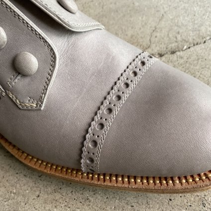 SONOMITSU Buttoned ShoesʥΥߥ ܥ󥷥塼)Light Gray