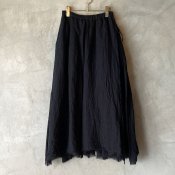  suzuki takayuki long skirt �（スズキタカユキ ロングスカート�）Black