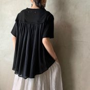 suzuki takayuki combination t-shirt（スズキタカユキ コンビネーションtシャツ）Black