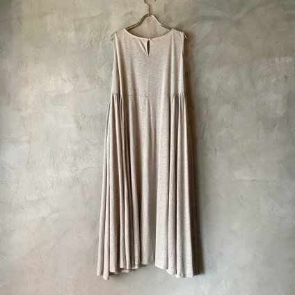 suzuki takayuki linen dress （スズキタカユキ リネンドレス）Beige