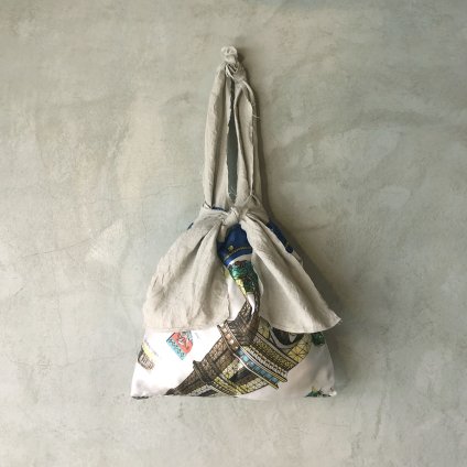 Vintage Scarf & Linen Marche Bagʥơաͥ ޥ륷ХåN8