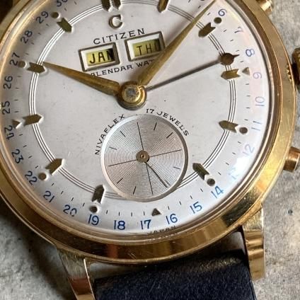 CITIZEN Triple Calendar(シチズン トリプルカレンダー) 金 CITIZEN Triple Calendar(シチズン トリプルカレンダー) 金