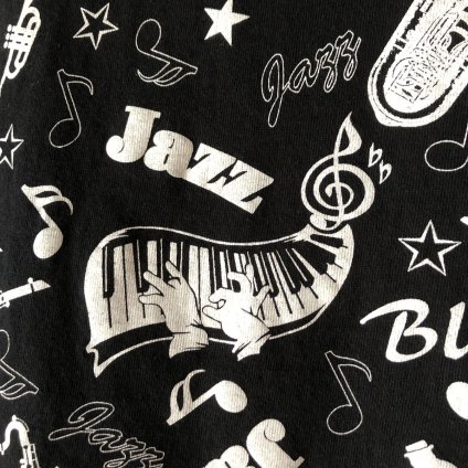 Vintage Screen Print Jazz music design T-shirtʥơ꡼ץ 㥺ߥ塼åǥ Tġ