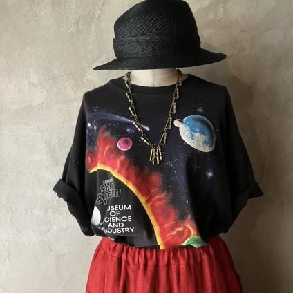 90's Hanes Dynamic Solar System T-shirt T-shirt(90年製 ヘインズ ダイナミックソーラーシステム Peter Kull Harlequin Tシャツ)- JeJe PIANO ONLINE BOUTIQUE 神戸のアンティーク時計,ジュエリー,ファッション専門店 90's Hanes Dynamic Solar System T-shirt T-shirt(90年製 ヘインズ ダイナミックソーラーシステム Peter Kull Harlequin Tシャツ)- JeJe PIANO ONLINE BOUTIQUE 神戸のアンティーク時計,ジュエリー,ファッション専門店