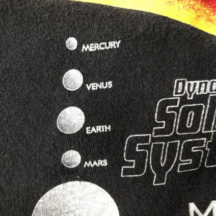 90's Hanes Dynamic Solar System T-shirt T-shirt90ǯ إ ʥߥå顼ƥ Peter Kull Harlequin Tġ