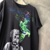 Vintage Einstein Print T-shirtʥơ 󥷥奿ץ Tġ