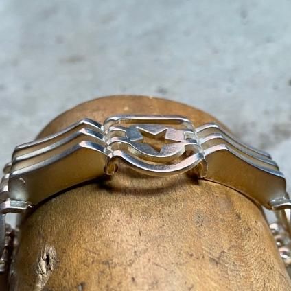 1940's Metal Star Bracelet Silver（1940年代 メタル 星 ブレスレット