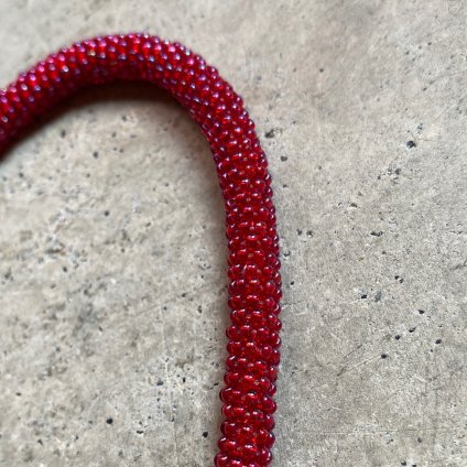 1960's Beads Embroidery Magenta Bag1960ǯ ӡɽ ޥ Хåˡ