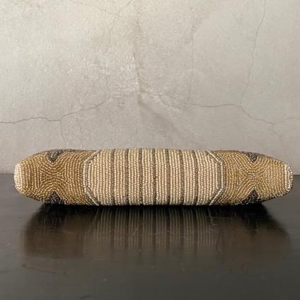 1960's Beads Embroidery Gold Brown Bag1960ǯ ӡɽ ɡߥ֥饦Хåˡ