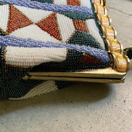 1960's Beads Bag -Geometrical Pattern- 1960ǯ  ӡХåˡ