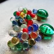 Vintage PAOLA Glass Earringsʥơ ѥ 饹 󥰡Dead Stock