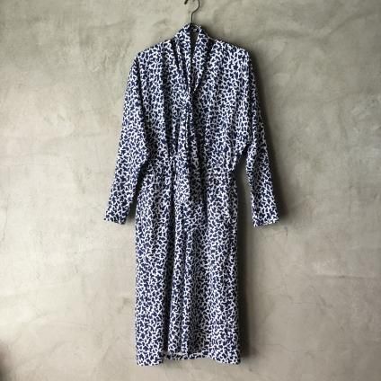 Vintage Animal Pattern Dyed Print Dolman One pieceʥơ ˥ޥ ץ ɥޥԡ