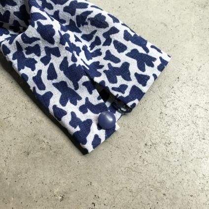 Vintage Animal Pattern Dyed Print Dolman One pieceʥơ ˥ޥ ץ ɥޥԡ
