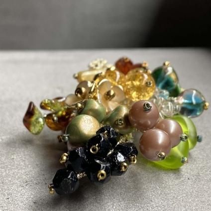 <img class='new_mark_img1' src='https://img.shop-pro.jp/img/new/icons38.gif' style='border:none;display:inline;margin:0px;padding:0px;width:auto;' />30%OFFVintage PAOLA Glass Broochʥơ ѥ 饹 ֥Dead Stock
