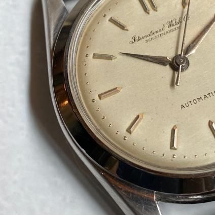 IWC(インターナショナルウォッチカンパニー)筆記体ロゴ 魚リューズ 希少初期型自動巻- JeJe PIANO ONLINE BOUTIQUE 神戸のアンティーク時計,ジュエリー,ファッション専門店 IWC(インターナショナルウォッチカンパニー)筆記体ロゴ 魚リューズ 希少初期型自動巻- JeJe PIANO ONLINE BOUTIQUE 神戸のアンティーク時計,ジュエリー,ファッション専門店