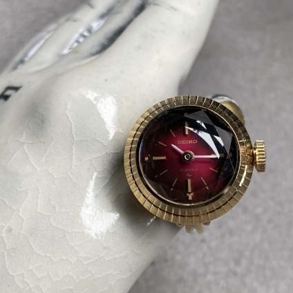 SEIKO RING WATCH ( 󥰥å) åȥ饹 磻åʸ