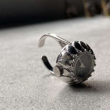 SEIKO RING WATCH (セイコー リングウォッチ) グレー文字盤-JeJe SEIKO RING WATCH (セイコー リングウォッチ) グレー文字盤-JeJe